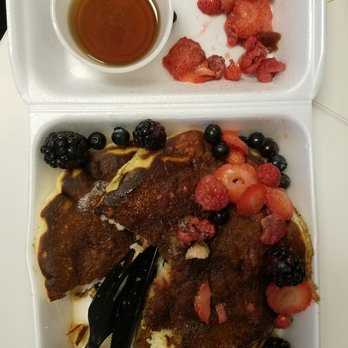 Katy's Korner - MOLDY Mixed Berry BURNT Pancakes. Date: 12/2/16 - Breakfast & Brunch Near Me - San Ramon, California Katy's Korner - MOLDY Mixed Berry BURNT Pancakes. Date: 12/2/16 - Breakfast & Brunch Near Me - San Ramon, California