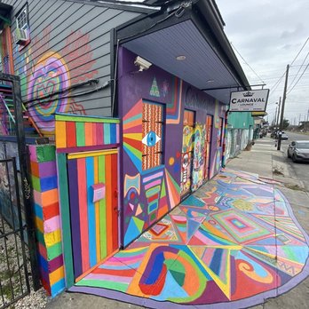 Carnaval Lounge - a colorful mural on the side of a building - Music Venues Near Me - New Orleans, Louisiana Carnaval Lounge - a colorful mural on the side of a building - Music Venues Near Me - New Orleans, Louisiana
