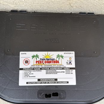 1. Palm Springs Pest Control