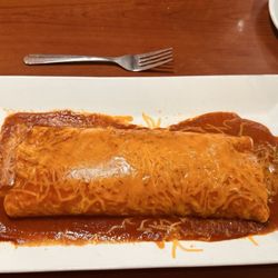 Pepper’s Mexican Grill - We burrito - huge!!