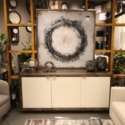 Etc For the Home - Console and artwork at ETC for the home