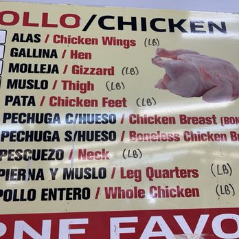 Cardenas Supermarket - Pollo / Chicken cuts - Grocery Near Me