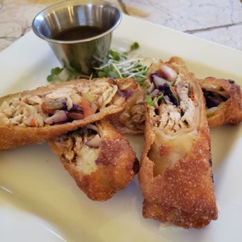 Savant - Mahi eggroll - Caribbean Near Me - Christiansted, Virgin Islands Savant - Mahi eggroll - Caribbean Near Me - Christiansted, Virgin Islands