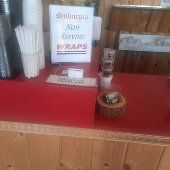 The Original Suburpia - a sign on the counter - Sandwiches Near Me - Wauwatosa, Wisconsin The Original Suburpia - a sign on the counter - Sandwiches Near Me - Wauwatosa, Wisconsin