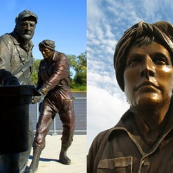 Monument to Labor Sculpture - From artist's website.