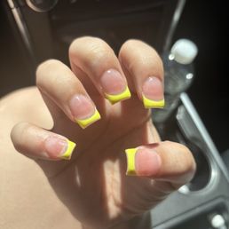 Extremely bad for simple French tip. Had to go across the street to get them redone / fixed. Really disappointed. Extremely bad for simple French tip. Had to go across the street to get them redone / fixed. Really disappointed.