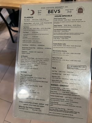 Menu photo 2 Pink Coyote Dessert Fort Walton Beach, FL