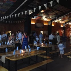 Camp Matoaka For Girls - Wedding reception held in the mess hall - not bad