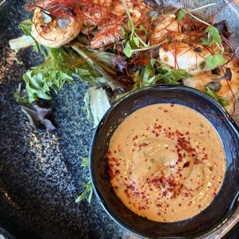 Block Kitchen + Bar - Pan flashed spicy prawns - Asian Fusion Near Me - Victoria, British Columbia
