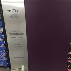 Officemax - TUL leather notebook. Perfect resource for someone disorganized like me