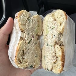 Goodies - Chicken salad everything bagel