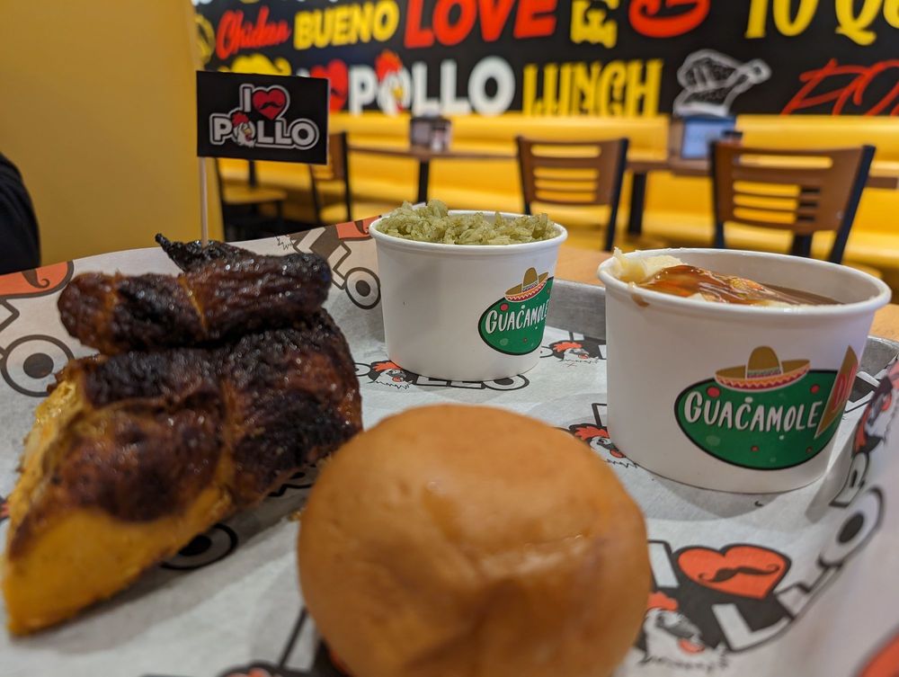 Food from Yummy Pollo