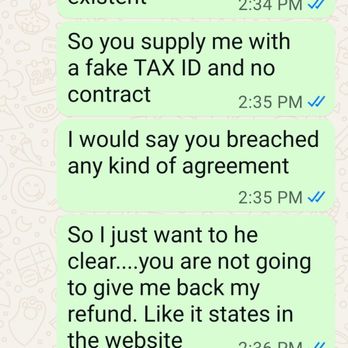 PaceUp Studio - This is a conversation with Jay when asked for why I wanted refund. - Web Design Near Me - San Diego, California