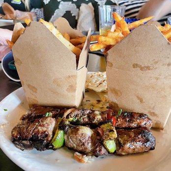 Olive Pit Grill -  Brea - 2 Kabob. Lamp - Greek Near Me - Brea, California