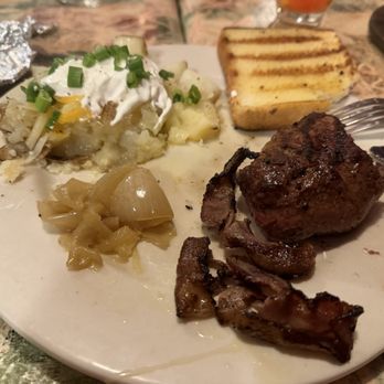 The Grill House - Bacon wrapped Filet mignon - Steakhouses Near Me - Allegan, Michigan The Grill House - Bacon wrapped Filet mignon - Steakhouses Near Me - Allegan, Michigan