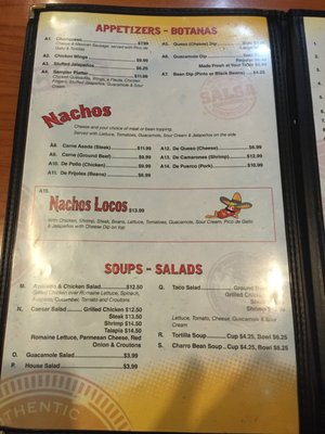 Menu photo 7 El Paso Mexican Grill Gonzales, LA