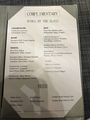 Menu photo 3 DeltaOne Lounge Los Angeles, CA