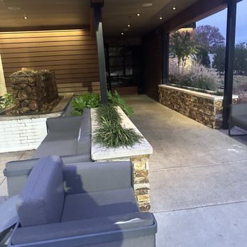 Seasons 52 - Entrance with outdoor seating - Seafood Near Me - Buford, Georgia