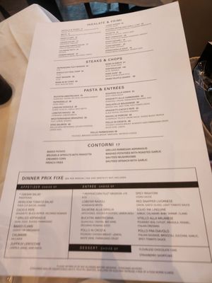 Menu photo 1 Il Mulino Prime - Soho New York, NY Menu photo 1 Il Mulino Prime - Soho New York, NY