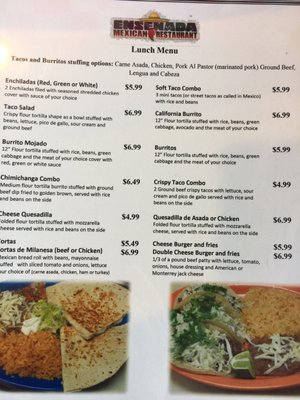 Menu photo 7 Lucy’s Mexican Restaurant Joplin, MO Menu photo 7 Lucy’s Mexican Restaurant Joplin, MO
