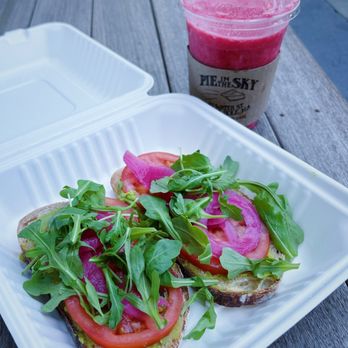 Pie In The Sky - Avocado toast, frozen raspberry lemonade - Bakeries Near Me - Woods Hole, Massachusetts Pie In The Sky - Avocado toast, frozen raspberry lemonade - Bakeries Near Me - Woods Hole, Massachusetts