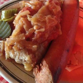 Tony Packo's - Cabbage roll and sausage - Hot Dogs Near Me - Toledo, Ohio
