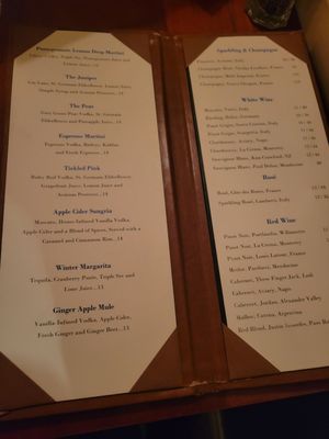 Menu photo 1 The Aviary Swansea, MA