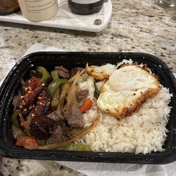 Sticky Mango - This is a sad amount of beef for 16 bucks i got a lot more meat when i ordered this last time - Thai Near Me - Rancho Cucamonga, California Sticky Mango - This is a sad amount of beef for 16 bucks i got a lot more meat when i ordered this last time - Thai Near Me - Rancho Cucamonga, California
