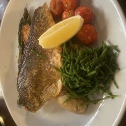 Passage House Inn - Pan fried seabass