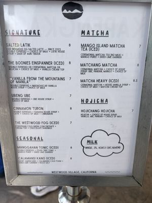 Menu photo 2 Boondocks Coffee Roasters Los Angeles, CA