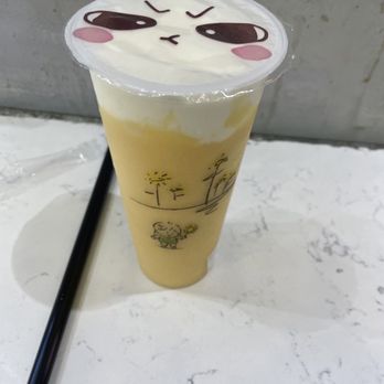 Möge Tee -first ave - Cheese Foam Mango Tea - Bubble Tea Near Me - New York, New York Möge Tee -first ave - Cheese Foam Mango Tea - Bubble Tea Near Me - New York, New York