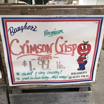 Baughers Fruits and Vegetables - Crimson crisp, apple - Fruits & Veggies Near Me - Ellicott City, Maryland Baughers Fruits and Vegetables - Crimson crisp, apple - Fruits & Veggies Near Me - Ellicott City, Maryland