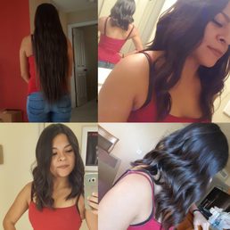 When it's time to donate your hair, you go short but with style When it's time to donate your hair, you go short but with style