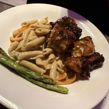 Rhythms On The Rocks - Pasta with jerk chicken - Wine Bars Near Me - Far Rockaway, New York