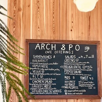 Arch&Po - a menu on a wooden wall - Bakeries Near Me - Annapolis Royal, Nova Scotia Arch&Po - a menu on a wooden wall - Bakeries Near Me - Annapolis Royal, Nova Scotia