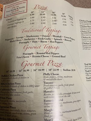 Menu photo 1 Ferrara Pizza and Pasta Orlando, FL