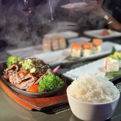 Teriyaki beef entree