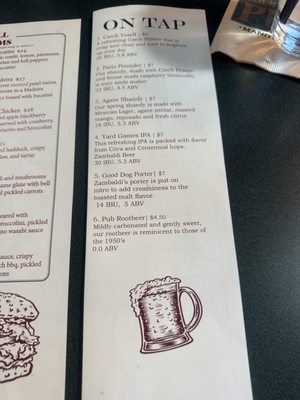Menu photo 2 Courthouse Pub Manitowoc, WI
