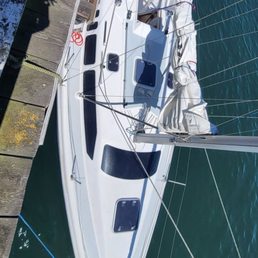 Getting ready to sail