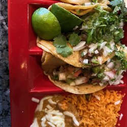 Taco dinner - carne asada