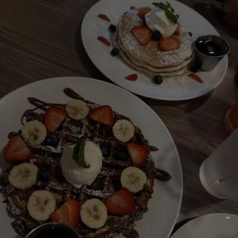 Rise & Dine Cuisine - Buttermilk Pancakes Nutella Waffle - Breakfast & Brunch Near Me - Westminster, California