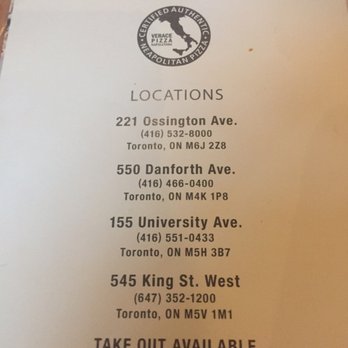 Pizzeria Libretto - Pizza Near Me - Toronto, Ontario