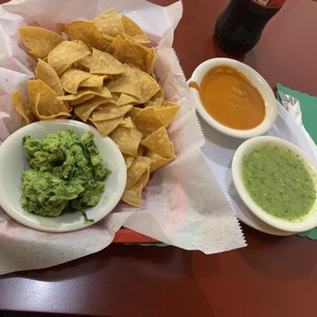 Esposito's Pizza & Mexican Food - FRESH Guac and chips with tasty sauces - Pizza Near Me - Wrightstown, New Jersey