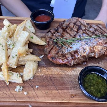 The Olive Restobar - Porter House steak - Mediterranean Near Me - Downey, California