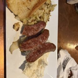 Bangers and mash