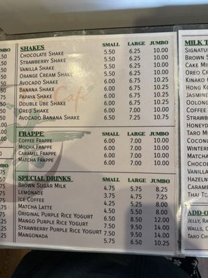 Menu photo 2 Tea Cafe Aiea, HI