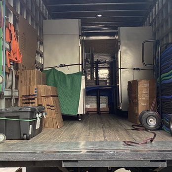 Rockstar Pro Movers - Well organized loaded truck - Movers Near Me - Tarzana, California
