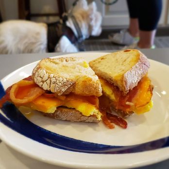Elevate Coffee - Boystown - Bacon and Egg Toast - Coffee & Tea Near Me - Chicago, Illinois