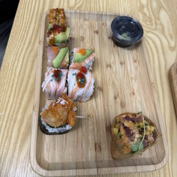 Sushi Box - Sushi Rolls (can't remember each piece) - Sushi Bars Near Me - Clovis, California