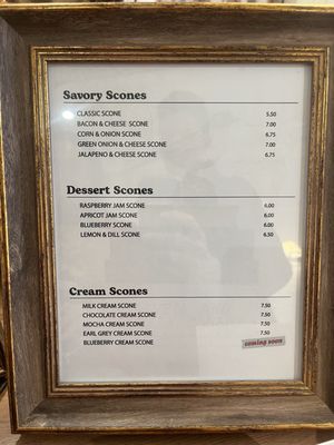 Menu photo 5 Sconers Bellevue, WA Menu photo 5 Sconers Bellevue, WA